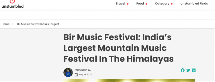 Festival News Coverage 5